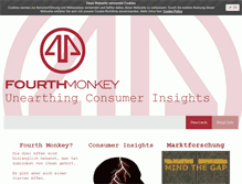 Tablet Screenshot of fourthmonkey.de